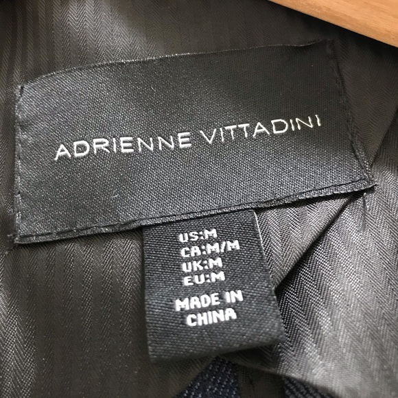 Adrienne Vittadini blue blazer - Picture 5 of 7